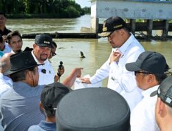 Bobby Nasution Tinjau Dua Tanggul di Batubara
