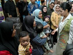 Kahiyang Ayu Tinjau Pemberian MBG di Medan Amplas