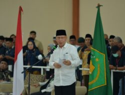 Pj Sekdaprov Sumut Sambut Kepulangan Jemaah Haji Kloter I Asal Kota Padangsidimpuan