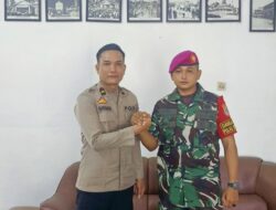 Polsek Tanjung Beringin Sambut Satgas Pulau Berhala