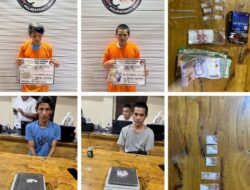 Polisi Sergap 2 Orang Pemuda Pengedar Sabu di Jalan Pasar III Medan