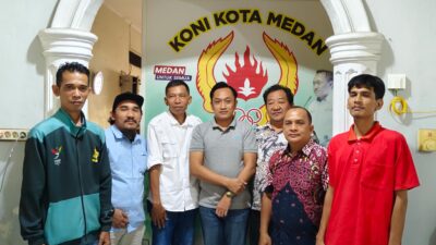 KONI Medan Dukung POBSI Lebih Baik