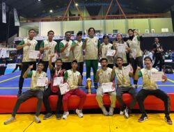 Sanda Senior Sumut Juara Umum Kejurnas Wushu 2025