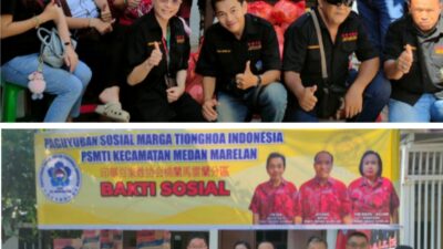 PSMTI Kecamatan Medan Marelan Bantu Warga Prasejahtera dan Panti Jompo