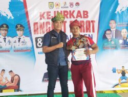 Anak Yatim Piatu Asal Tanjung Beringin Sabet Juara Kejurkab Angkat Berat