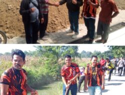 Pemuda Pancasila Hamparan Perak Bantu Mesjid dan Gotroy