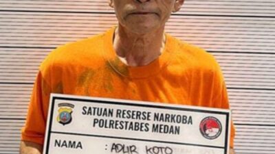 Pria Tua Pengedar Sabu di Jalan Mapilindo Diringkus