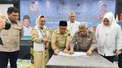 Tani Merdeka Indonesia Sumut Jalin Sinergi Strategis dengan Partai Gerindra