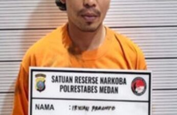 Polrestabes  Bekuk Pengedar Sabu di Medan Area