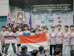 Akademi Basket Medan Juara II  International Youth di Thailand