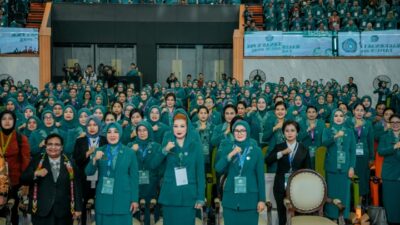 Kahiyang Ayu Hadiri Rakernas PKK dan Puncak HKG PKK ke-53