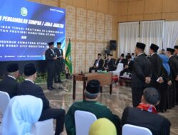 Lantik Enam Pejabat Eselon II, Gubsu Kembali Tekankan Soal Loyalitas