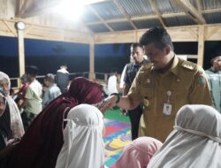 Ribuan Warga Pulau Kampai Sambut Hangat dan Meriah Bobby Nasution