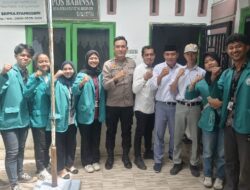 Polri dan Mahasiswa KKN Unimed Semangati Atlit Pencak Silat Sergai