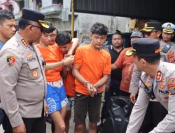 5 Begal Diringkus Polsek Sunggal, 2 Ditembak