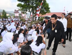Gubsu dan Ketua PKK Tinjau Fasilitas SMA Negeri 1 Salak