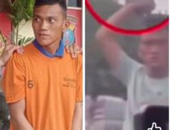 Pak Ogah Viral Pegang Batu Ditangkap Polisi