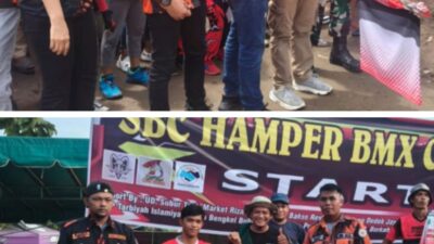 185 Pembalap Sepeda Perebutkan Trophy Ketua Ranting Pemuda Pancasila Desa Selemak dan Klumpang Kampung