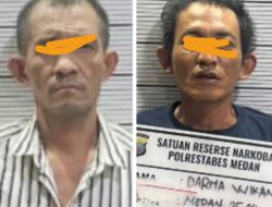 Polrestabes Medan Bekuk Dua Pengedar Sabu