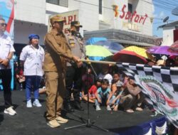Bupati Taput Lepas Peserta Festival Marching Band