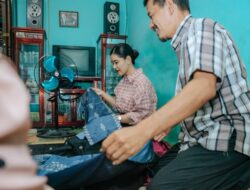 Kahiyang Ayu Kunjungi Sentra Songket Silau Laut, Borong Beragam Motif Khas Asahan