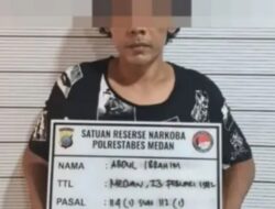 Pengedar Sabu di Patumbak Diringkus Satres Narkoba