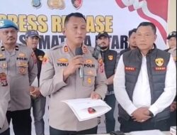 Polres Tapsel Ungkap Kasus Pembunuhan Wanita Saat Ambil Air Wudhu
