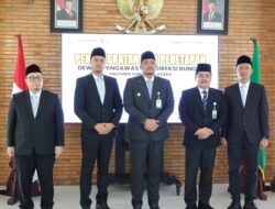 Gubsu Lantik Ardian Surbakti Pimpin Perumda Tirtanadi