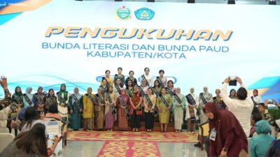 Gubernur Bobby Nasution Kukuhkan Bunda Literasi dan Bunda PAUD Sumut