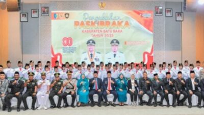 Bupati Batu Bara Kukuhkan Paskibraka