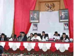 Bupati Batu Bara Hadiri Rapat Paripurna Istimewa DPRD
