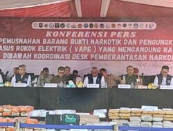 36 Kg Sabu dan 100 Kg Ganja Tangkapan BNNP Sumut Dimusnahkan di Jakarta