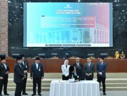Gubernur Sumut Teken Nota Kesepakatan KUA-PPAS APBD Perubahan 2025 Bersama DPRD