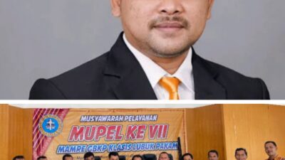 Sehat Herianto Sembiring, SH Jadi Ketua Mamre Klasis Lubuk Pakam Periode 2025-2030