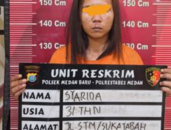 Larikan HP Milik Driver Ojol, Seorang Wanita Diringkus Polsek Medan Baru