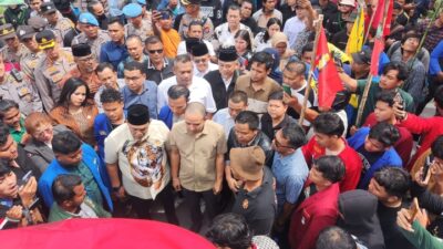 Massa Cipayung Plus Deli Serdang Unjukrasa Tuntut Penuntasan Kasus Proyek Citraland