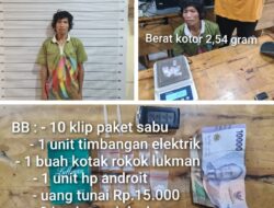 Jual Sabu, Jetman Hutahean Ditangkap Polrestabes Medan