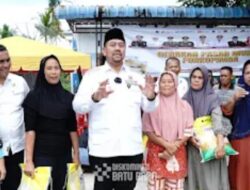 Bupati Batu Bara dan PT Inalum Tinjau Pelaksanaan Pasar Murah 2025