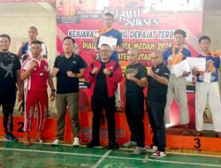Kota Medan Juara Umum Kejuaraan Tarung Derajat Piala Walikota Medan 2025 se-Sumut