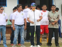 Bupati Taput Buka Kompetisi Sepak Bola U-19 Antar Kecamatan