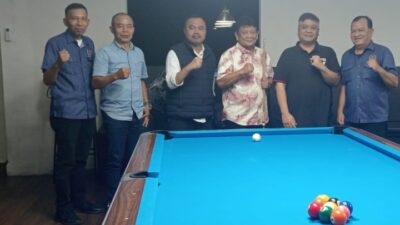 Kejuaraan Biliar antar Wartawan SIWO PWI Sumut Resmi Dibuka