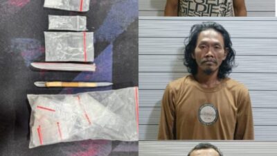 Polrestabes Medan Amankan 3 Pengedar Narkotika