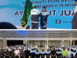 Sekda Sumut Lepas Kontingen PON Bela Diri II