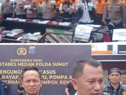 Mantap..! Dalam Sepekan Polrestabes Medan Ungkap 61 Kasus, 87 Tersangka Diamankan