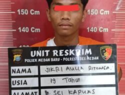 Polsek Medan Baru Ringkus Pencuri HP