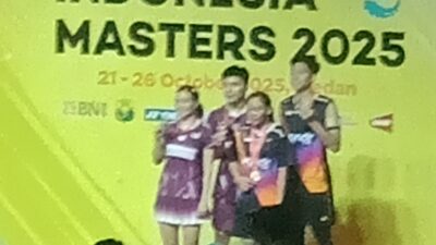 Ganda Campuran Indonesia Juarai Indonesia Master 2025