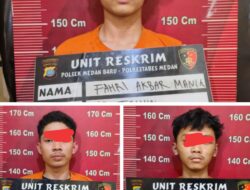 Polsek Medan Baru Tangkap Begal Bersajam
