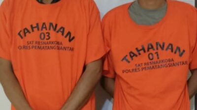 Polres Pematangsiantar Ringkus Dua Pengedar Sabu dari Gubuk