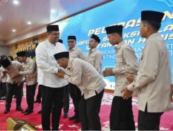 Bobby Nasution Lepas Keberangkatan Kafilah STQH ke Kendari