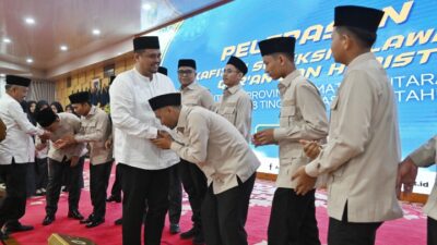 Bobby Nasution Lepas Keberangkatan Kafilah STQH ke Kendari